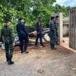 สนธิกำลัง ปิดช่องทางธรรมชาติ ขนสิ่งผิดกฎหมายผ่าน บ้านเรือนพื้นที่ติดชายแดน