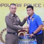 "ผบช.น. มอบโล่รางวัล ผู้ทำประตูสูงสุด-เหรียญพร้อมเงินรางวัล ฟุตบอล MPB CUP 2025