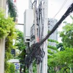 MEA เขตบางเขน ร่วมมือสำนักงานเขตจตุจักร จัดระเบียบสายสื่อสาร ถ.ลาดพร้าว