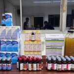 ลุยกวาดล้าง บุกจับ 2 วัยรุ่น 2 ร้าน แอบขายบุหรี่ไฟฟ้า-น้ำท่อมผสมยาแก้ไอ ยึดของกลางเพียบ