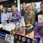จับหนุ่มไทย หิ้วกระเป๋าซุกเฮโรอีน 17.6 กิโล มูลค่า 61 ล้าน เตรียมส่งปลายทาง จ.สงขลา 