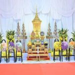 พระบาทสมเด็จพระเจ้าอยู่หัว ทรงพระกรุณาโปรดพระราชทานพระพิธีธรรมสวดพระอภิธรรมพระพรหมเวที