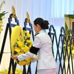 พระบาทสมเด็จพระเจ้าอยู่หัว ทรงพระกรุณาโปรดพระราชทานพระพิธีธรรมสวดพระอภิธรรมพระพรหมเวที