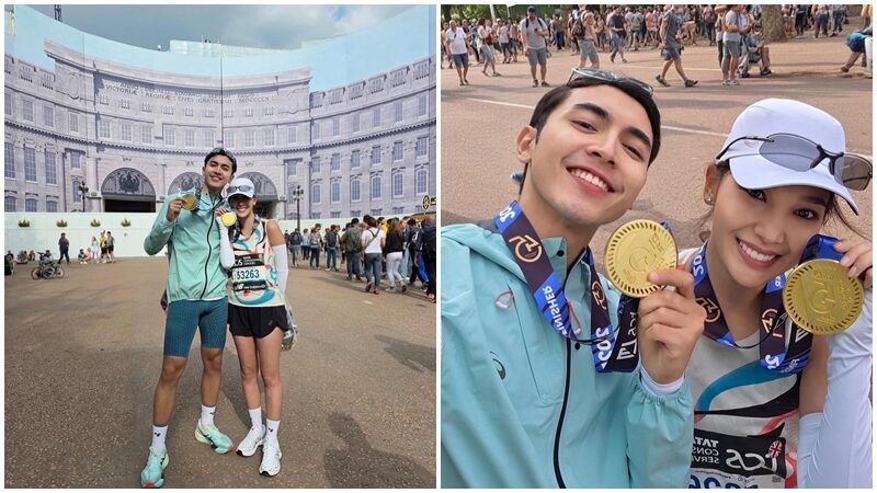 “ภณ ณวัสน์” เล่าโมเมนต์อบอุ่น ควง ”คุกกี้“ วิ่งมาราธอนที่ลอนดอน พร้อมหน้าครอบครัว