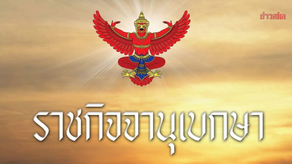 .ราชกิจจาฯ ประกาศแล้ว อัตรา ภาษีน้ำมัน เบนซิน-น้ำมันดีเซล ใหม่ มีผลวันนี้.