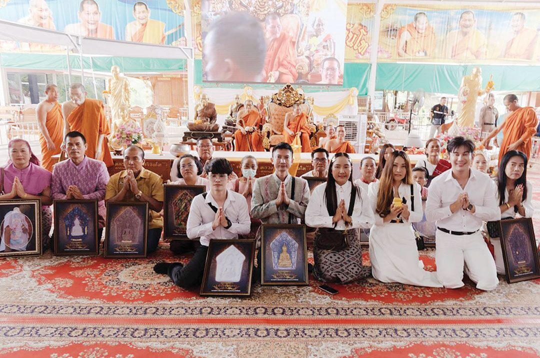 ข่าวสดพระเครื่อง- วัตถุมงคลหลวงปู่มหาศิลา2รุ่น บูรณะรูปเหมือนนั่งองค์ใหญ่