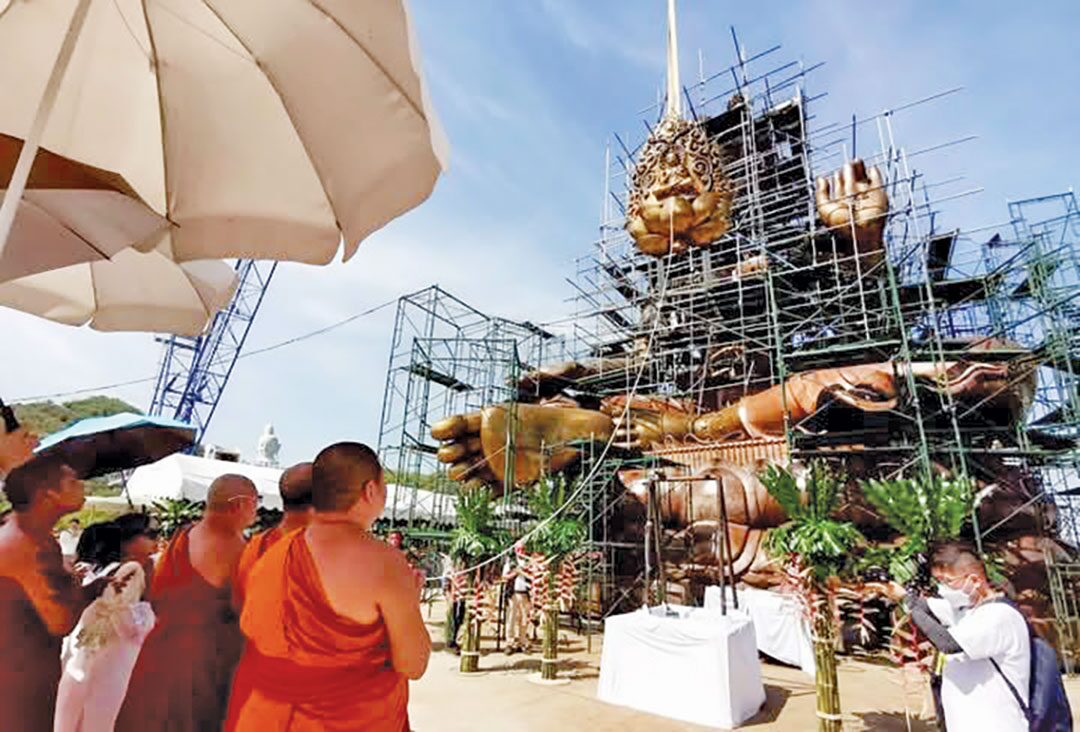 ข่าวสดพระเครื่อง - อัญเชิญ‘พระพุทธเจ้าห้าพระองค์’ เสถียรธรรมสถานหุบเขาโพธิสัตว์