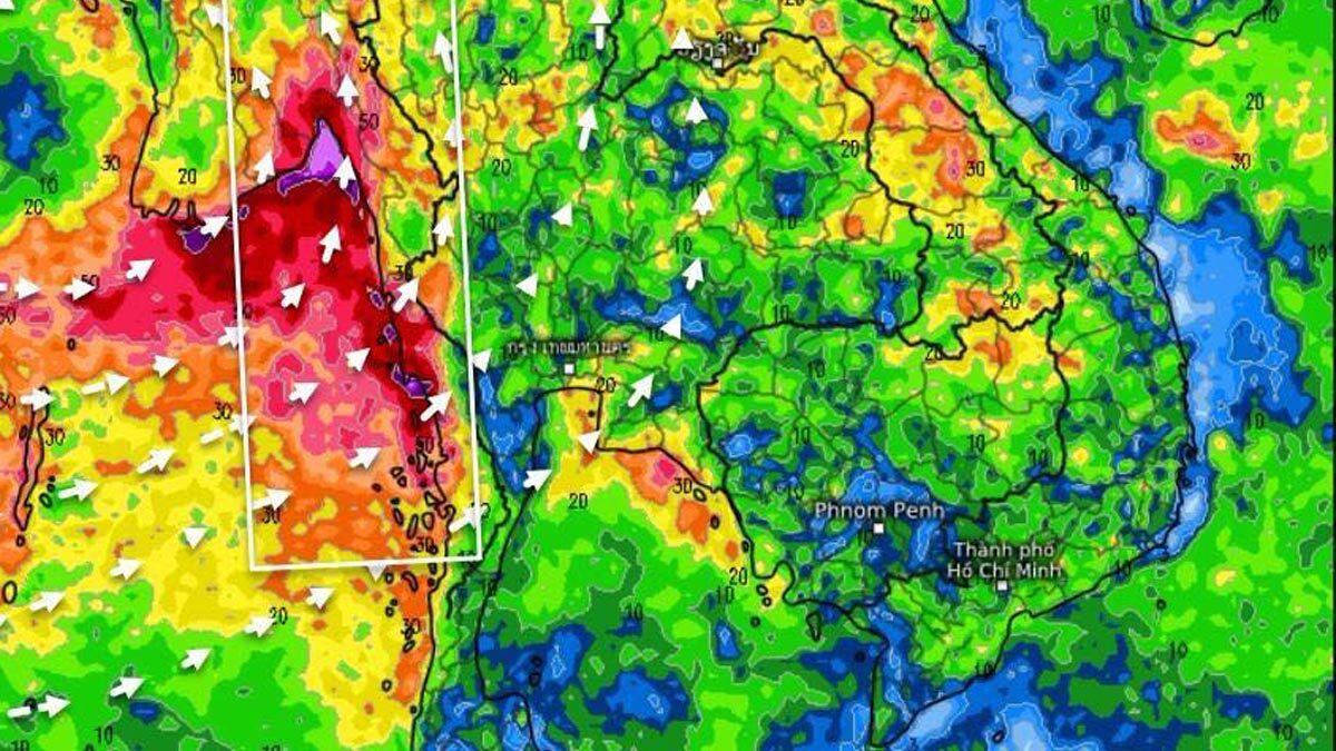 .กรมอุตุนิยมวิทยา พยากรณ์ฝน 15 วัน เผยช่วงที่ต้องเฝ้าระวังเป็นพิเศษ ฝนตกหนัก-ระวังน้ำท่วม.