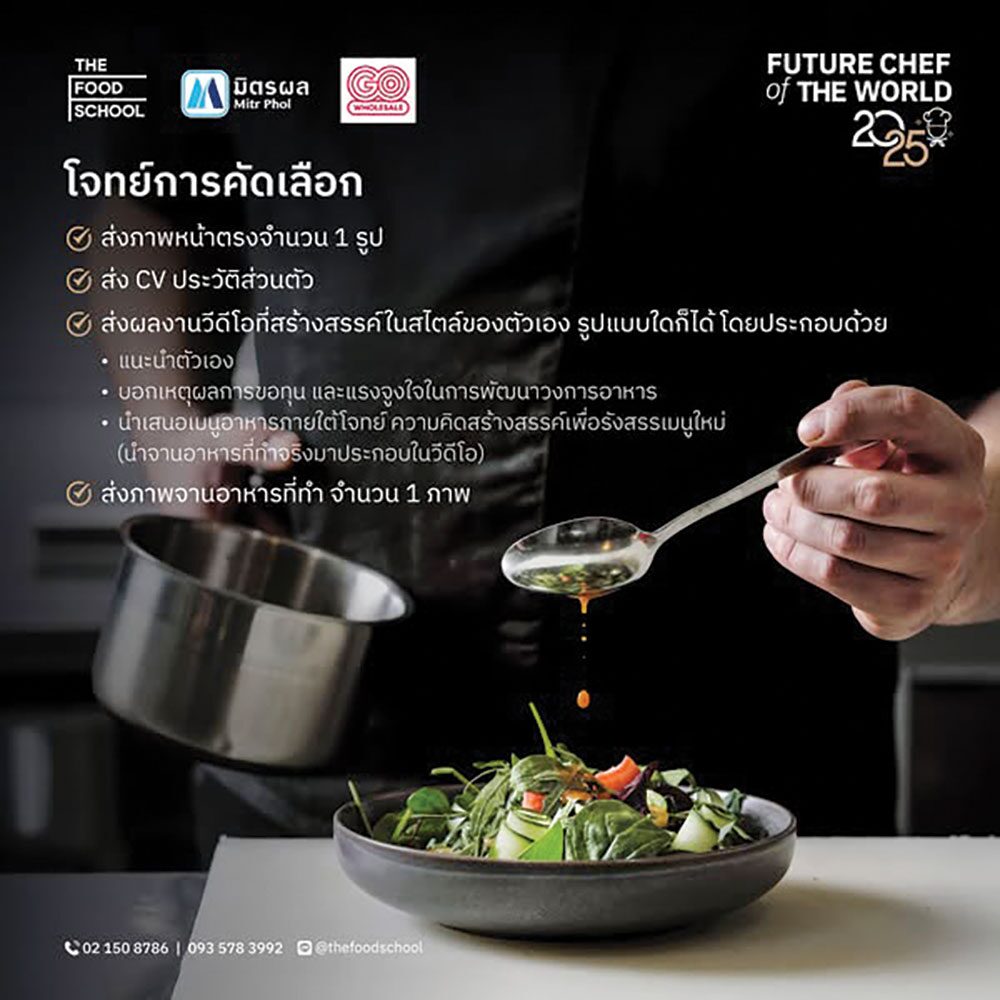 จานเด็ด77จังหวัด - ปั้นเชฟคนไทย