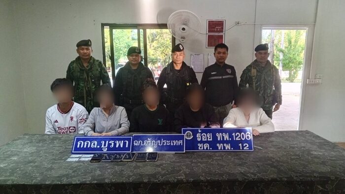 5 caught crossing Thai-Cambodian border, paid 4,000 baht each | News by Thaiger