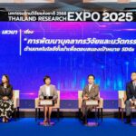 วช. ยกระดับบุคลากรสู่ผู้นำเทคโนโลยี ตอบโจทย์ SDGs งาน Thailand Research Expo 2025