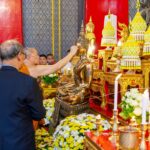 ม.เกษตรศาสตร์ จัดพิธีพุทธาภิเษก และ เบิกเนตร 'พระพุทธปุญญเกษตราภิบาล'
