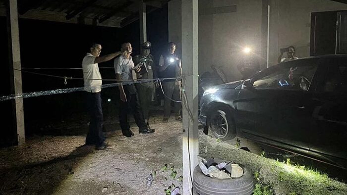 มอบตัวแล้ว ผัวเก่า ตามง้อเมียไม่สำเร็จ ฉุน ชักปืนยิงแฟนใหม่ดับคาที่ เผยคำให้การ ตำรวจเร่งสอบสวนเพิ่ม ก่อนดำเนินคดีตามกฎหมายต่อไป