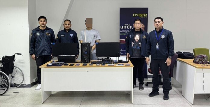 Cyber police arrest gambling site admins, seize illegal weapons | News by Thaiger