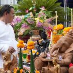 “หงส์ไทย” ประดิษฐานพระพุทธรูปปางลีลา บจก.หงส์ไทย สาขาเชียงใหม่ เสริมสิริมงคล
