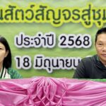 สวนสัตว์เปิดเขาเขียว จัดกิจกรรม “สวนสัตว์สัญจรสู่ชุมชน” สานต่อภารกิจอนุรักษ์กว่า 24 ปี