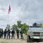 ชายแดนไทย ฝั่งตรงข้าม อ.พบพระ ยังระอุ กะเหรี่ยงเคเอ็นแอลเอ บุกถล่ม ทหารพม่า