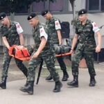 ผบ.มทบ.38 สั่งฝึกทบทวนใช้อาวุธประจำการ สห. กำลังพลอบรมปฐมพยาบาล