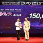 กรมการแพทย์แผนไทย-สถาบันวิจัยดาราศาสตร์ฯ รับรางวัล Platinum Award