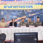 แถลงผลการส่งคลิปกล้องหน้ารถ โครงการ “อาสาตาจราจร” ผู้ขับขี่ตามกฎจราจร