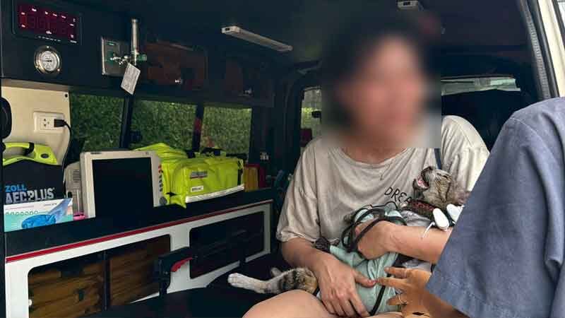Car fire in Nonthaburi spreads to four homes causing major damage | News by Thaiger