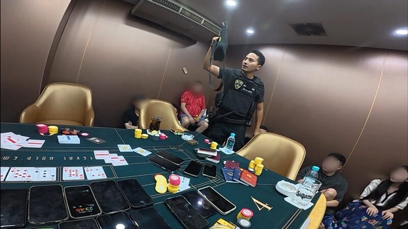 Thai police raid uncovers illegal gambling and ransomware in Chon Buri | News by Thaiger