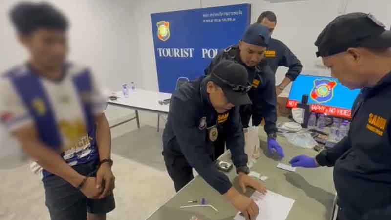 Man arrested for selling drugs to Koh Pha Ngan tourists | News by Thaiger