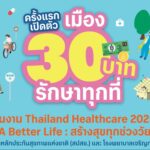 ‘เมือง 30 บาทรักษาทุกที่’ Thailand Healthcare 2025 วันที่ 26-29 นี้ ตรวจอะไรบ้าง? 