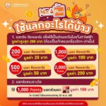 MEA Point ทุก Point มีค่าแลกรับ Rewards ได้