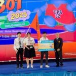ทีม iRAP_ECONOMY มจพ. คว้ารางวัลชนะเลิศแข่งขันหุ่นยนต์ ส.ส.ท. 2568 