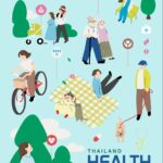 blueciiel ศิลปินลายเส้นอบอุ่น ผู้อยู่เบื้องหลังความสดใสในโปสเตอร์งาน Thailand Healthcare 2025