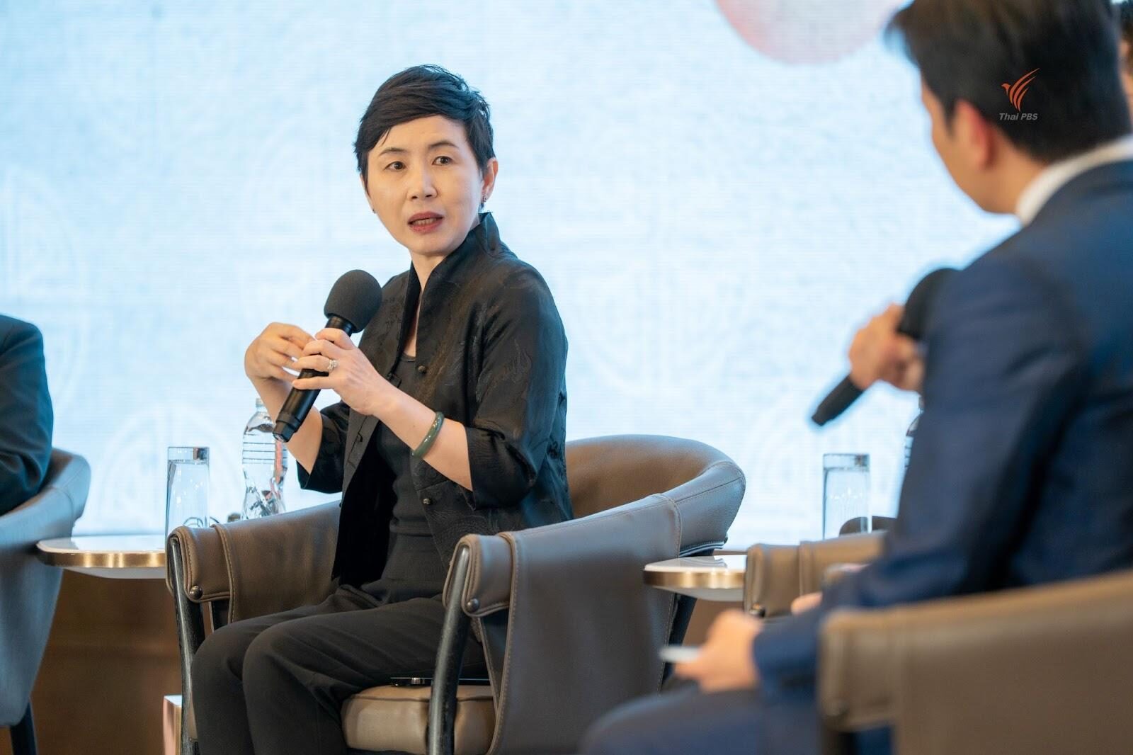Ms. LI Min หัวหน้าสำนักข่าว China Media Group ประจำประเทศไทย