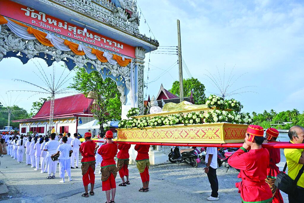 รายงานพิเศษ - งานประเพณี132ปีอัฏฐมีบูชา ภูมิปัญญาวัดใหม่สุคนธาราม