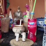 โค้งสุดท้าย ชาวบ้านแห่ขอโชคลาภ ศาลเจ้าพ่อขุนทอง ส่องเลขเด็ดเห็นเพียบ เล็งเสี่ยงดวง