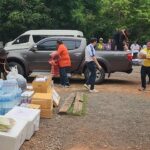 ชาวโคราช ส่งกำลังใจให้ ทหาร รักษาปราสาทตาควาย เสิร์ฟไก่ย่างห้วยแถลงถึงชายแดนไทย