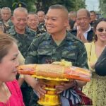แม่ทัพภาค 2 ถวายพระพุทธรูปปางชนะมาร ลั่นรักษาอธิปไตยชาติเต็มกำลัง แจงสั่งปิด2ด่าน