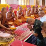 แม่ทัพภาค 2 ถวายพระพุทธรูปปางชนะมาร ลั่นรักษาอธิปไตยชาติเต็มกำลัง แจงสั่งปิด2ด่าน