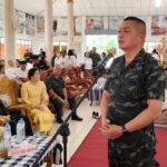 แม่ทัพภาค 2 ถวายพระพุทธรูปปางชนะมาร ลั่นรักษาอธิปไตยชาติเต็มกำลัง แจงสั่งปิด2ด่าน