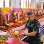 แม่ทัพภาค 2 ถวายพระพุทธรูปปางชนะมาร ลั่นรักษาอธิปไตยชาติเต็มกำลัง แจงสั่งปิด2ด่าน