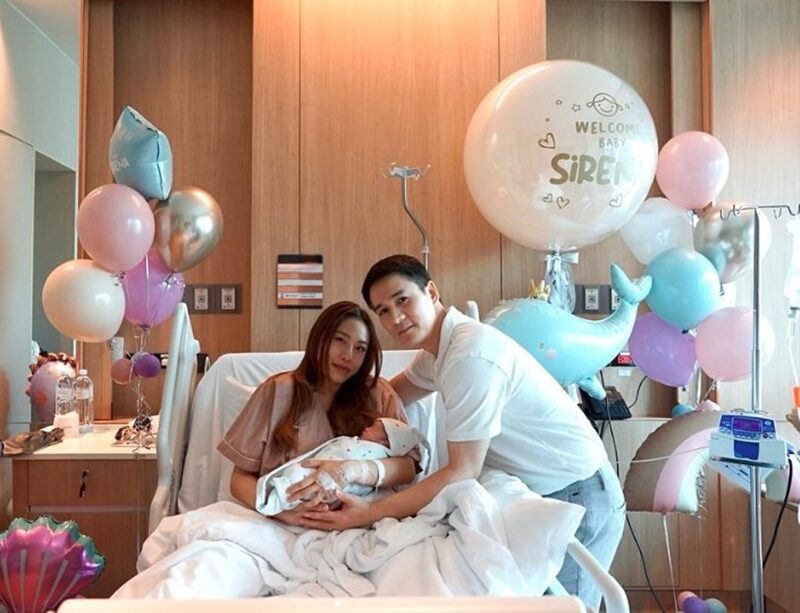 เปปเปอร์ UHT เป็นคุณพ่อป้ายแดง เปิดตัว “น้องเรน่า” ลูกสาวคนแรก