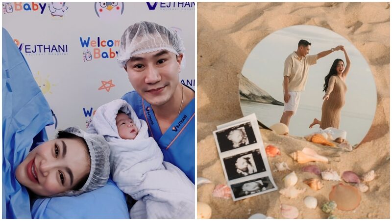 ยินดีต้อนรับสมาชิกใหม่! พราวฟ้า คลอดลูกสาวแล้ว เสี่ยโบ๊ท แฮปปี้สุด ได้เจอเจ้าตัวเล็กสักที