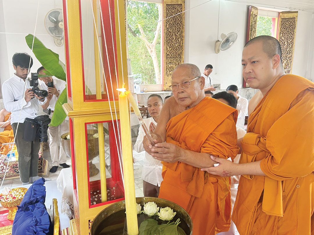 รายงานพิเศษ - ปลัดกห.ประธานพุทธาภิเษก รูปหล่อหลวงพ่อตี๋-วัดหูช้าง