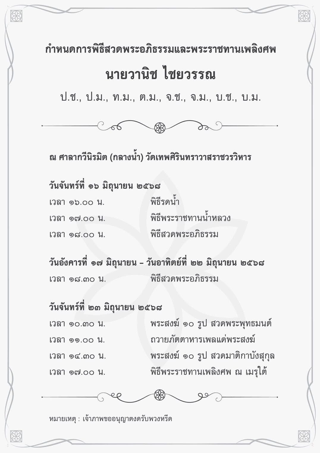 วานิช ไชยวรรณ