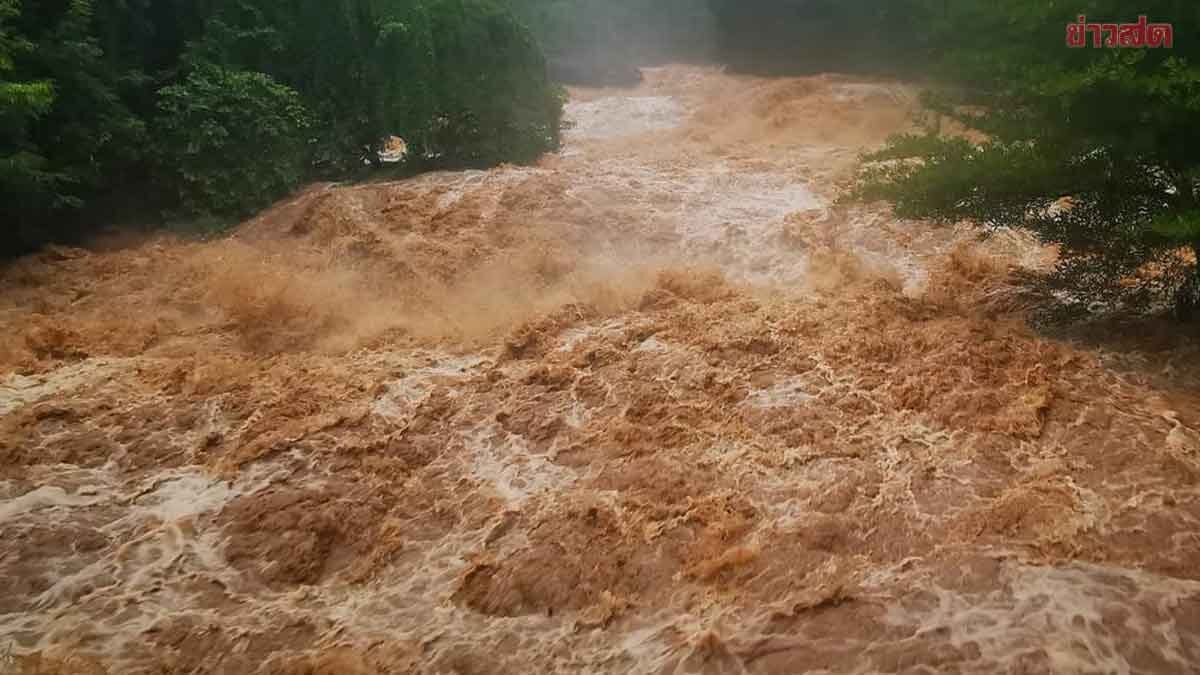 .กรมทรัพยากรธรณี แจ้งเตือน 2 ภาค ฝนตกหนัก เสี่ยงดินถล่ม-น้ำป่า.