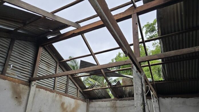 EOD Police destroy BM-21 rocket embedded under Buriram house | News by Thaiger