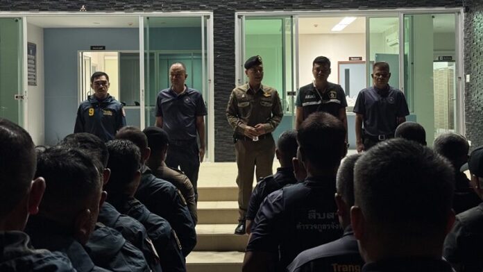 Trang police raid drug gang after murder linked to 33 year old | News by Thaiger