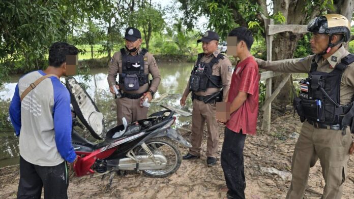 Buriram man caught with stolen motorcycle and drugs | News by Thaiger