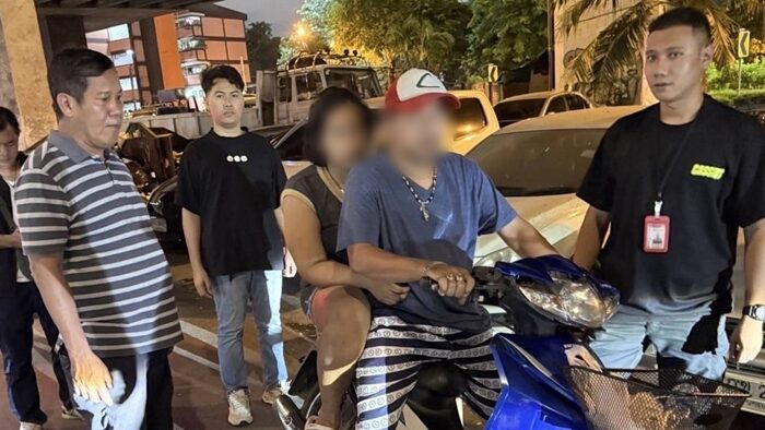 Bangkok couple arrested for motorcycle theft caught on CCTV | News by Thaiger
