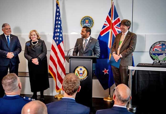 FBI ตั้งสำนักงานในเวลลิงตัน ยกระดับความร่วมมือ-ต้านอำนาจพรรคคอมมิวนิสต์จีน