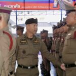 ผบช.น. เปิดพิธีเปิดโครงการประกวดการฝึกระเบียบแถว-ยุทธวิธีตำรวจ 753 นาย ที่สน.สายไหม